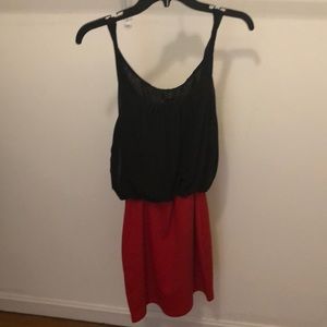 Black and red Dress